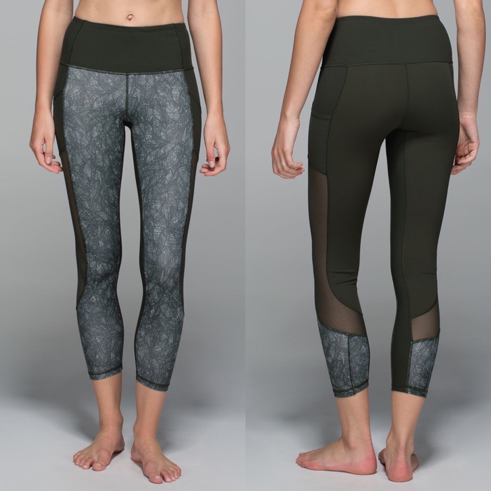 Lululemon High Times Pant Sz 10 *Luxtreme (Mesh)